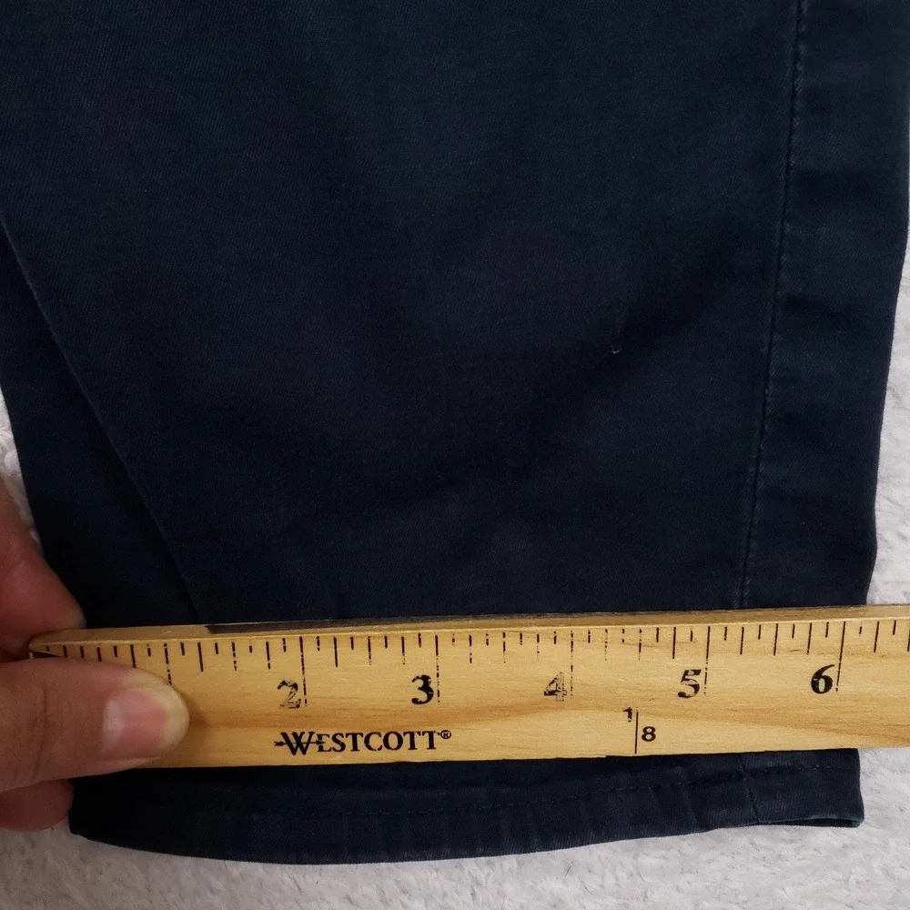 Banana Republic Slim Fit Pants Mens 32x32 Blue Flyweight Stretch Chino Casual